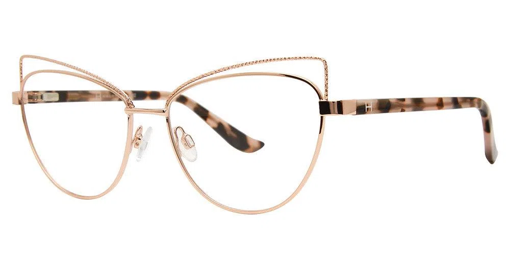 H Halston HH2012 Eyeglasses - Rose Gold